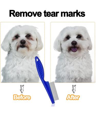 3 Pcs Pet Flea Combs Fine Teeth Pet Comb Grooming Set for Cat Dog Flea Lice Float Hair and Tear Stain Remover Combs Fine Tooth Grooming Tool - Buy Online on SooperMarket.com