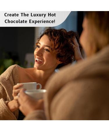 Whittard of Chelsea Luxury White Hot Chocolate Gift Set Bundle with Luxury White Hot Chocolate Mini Marshmallows & Glass Mug with Rose Gold Spoon Hot Chocolate Gifts for Her/Him - Buy Online on SooperMarket.com