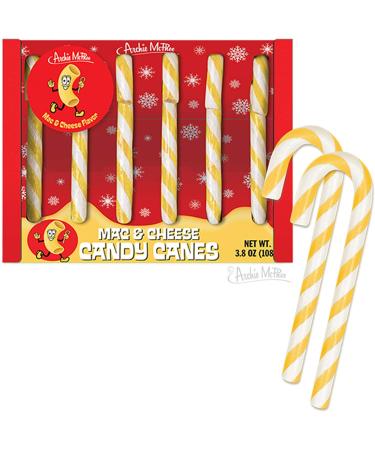Mac & Cheese Candy Canes by Accoutrements - Unique Gourmet Holiday Treat - Buy Online on SooperMarket.com