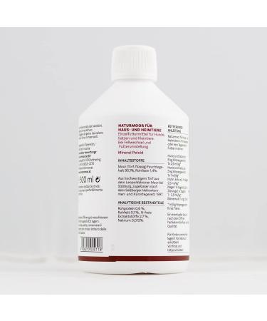 SONNENMOOR Liquid Moor for Dogs 500ml Natural Support for Pets | International Shipping Available - Buy Online on SooperMarket.com