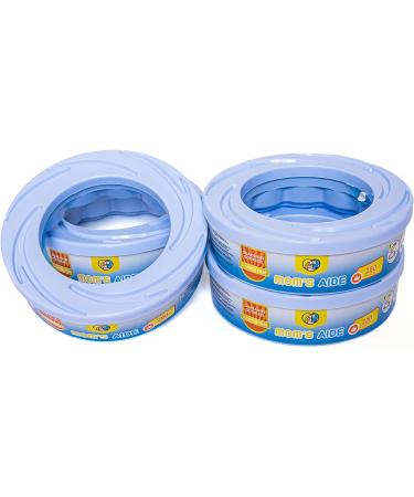 Moms Aide 4 Refill Cassettes - Compatible with Angelcare Diaper Genie & Litter Loose II | International Shipping Available - Buy Online on SooperMarket.com