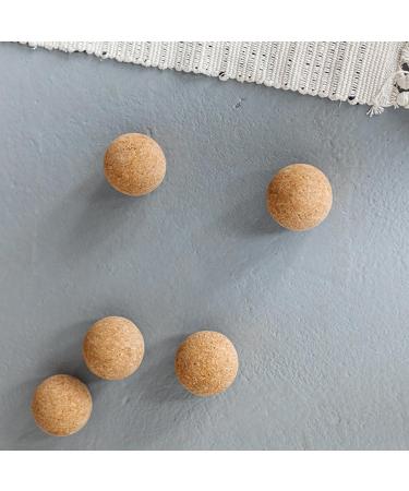 Natural Cork Yoga Studio Massage Ball - 4 cm | Eco-Friendly Recovery Tool for Pain Relief & Muscle Relaxation - Buy Online on SooperMarket.com
