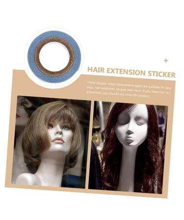 Gogogmee 1 Roll Wig Women Lace Tape Wig Tape Hair Extension Tape Hair Tape Lace Front Tape Lace Tape for Wigs Women Wig Tape Hair Wig Tape Lace Wig Tape Lace Front Wig Tape 5x5cm Blue - Buy Online on SooperMarket.com