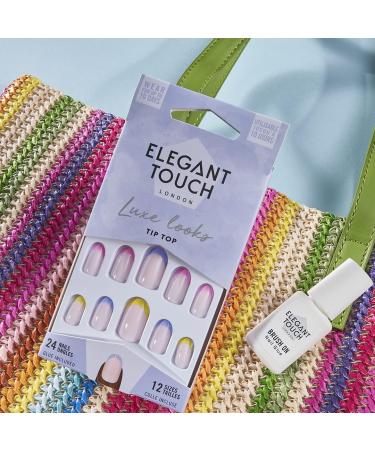 Elegant Touch Luxe Looks - Tip Top 12 Nail sizes - Buy Online on SooperMarket.com