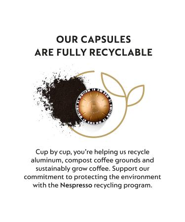 Nespresso Vertuo Melozio Decaffeinato - 30 Count Medium Roast Espresso Capsules - Buy Online on SooperMarket.com