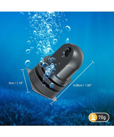 Seafrogs Diving Cold Shoe Adapter YS Head Dual Nut Screw Stand - Aluminum Camera Hot Shoe Mount for Flashlight & Camera Lighting System - Accessory Mount Adapter for LED Video Light & Microphone YB-2 - Buy Online on SooperMarket.com