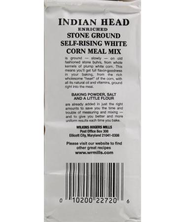 Indian Head Self Rising Cornmeal 907g (2lbs) - Buy Online on SooperMarket.com