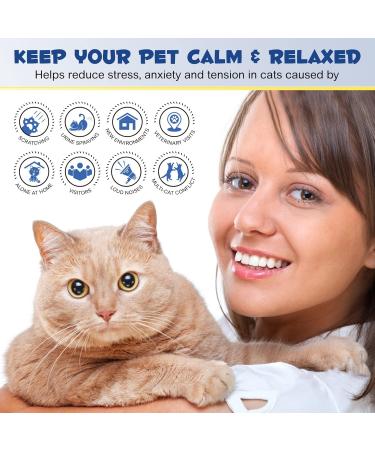 Soothing Cat Calming Diffuser Kit - 2 Pack Refill Pheromone Diffusers for Fear Relief | Enhanced Cat Calming Solution - Buy Online on SooperMarket.com