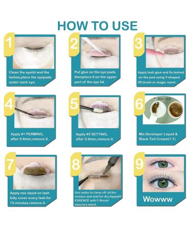 PERMANIA Eyelash Lift Kit - DIY Fuller Eyebrows Lifting & Curling Solution - Buy Online on SooperMarket.com