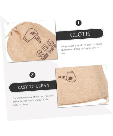 BCOATH 2pcs Blow Dryer Retractable Cord Hair Dryer Organizers Bag Travel Wine Bag Hair Tool Organizer Cloth - Buy Online on SooperMarket.com