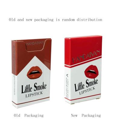 4Pcs Matte Nude Lipstick Set - Lightweight Mini Velvety Lip Gloss & Cigarette Case - Perfect Festival Gift for Women - Long-Lasting Lip Tint for Daily Makeup - Buy Online on SooperMarket.com