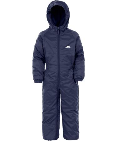 Trespass Kids' Waterproof Drip Drop Outdoor Rain Suit 3-4 Years Twilight