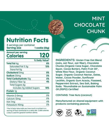 Maxine's Heavenly Mint Chocolate Chunk Soft-Baked Cookies - 7.2 oz (204g) - Buy Online on SooperMarket.com