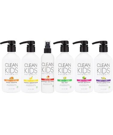 Clean Kids Naturally Mango Mist Spray Detangler 8oz - Gentle Hair Detangling Solution - Buy Online on SooperMarket.com