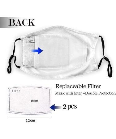 Face Mask Adjustable LGBTQ Lives Matter Face Mask for Men and Women Holloween Gift Small Black - Buy Online on SooperMarket.com