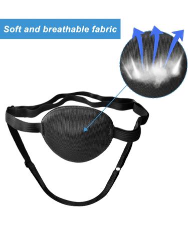 YEXEXINM 3pcs Upgrade Dog Eye Patch Premium Dog Single Eyepatch Protective Eye Cover for Small Medium Large Dogs Cats with Eye Injuries and Wounds - Buy Online on SooperMarket.com