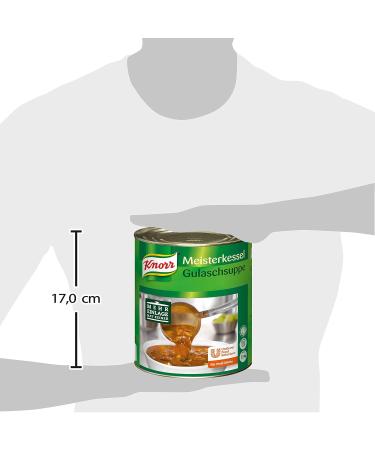 Knorr Meisterkessel Goulash Soup - Ready to Serve Authentic Taste | 2.9 kg Pack (Beef 2.78L) - International Shipping Available - Buy Online on SooperMarket.com