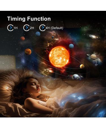 Mexllex Planetarium Star Projector: Realistic Galaxy Light with 12 Planet Discs - Ideal Night Light for Bedroom, Living Room, and Parties - Buy Online on SooperMarket.com