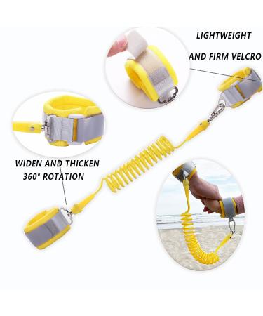 Yellow Toddler Leash & Anti-Lost Wristband Safety Harness for Boys - Pink Christmas Gift - Buy Online on SooperMarket.com