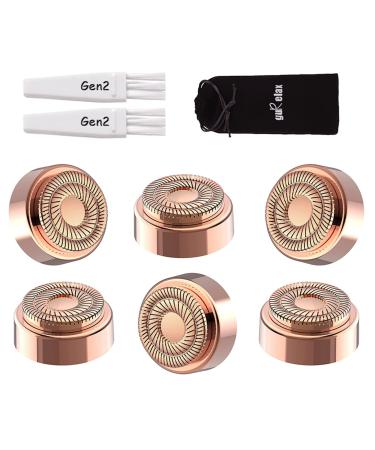 Replacement Heads for Finishing Touch Flawless Facial Hair Remover, The Flawless Replacement Head Generation 2 for Face Hair Removal Shaver for Women, Double Halo Painless and Smooth by gurelax Flawless replacement heads6