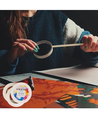 Neeho Artist Tape 3 Pack - Acid-Free White Masking Tape for Watercolor Painting and Canvas Framing - 0.6inch Wide 540FT - Buy Online on SooperMarket.com