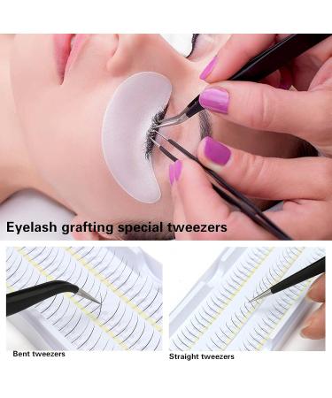 Baisidai Professional 23 in 1 Single Eyelash Extension Kit with Fashion Hard Case - Black False Individual Eyelashes for Grafting - A150 - Buy Online on SooperMarket.com