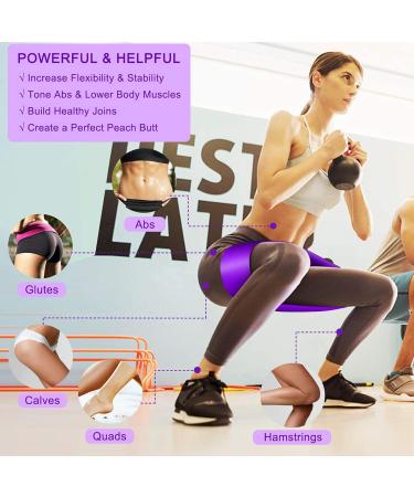 Fitness Straps 3 Set - Gymnastics Resistance Bands for Yoga Strength Training & Muscle Building - Elastic Stretching Exercise Tapes - Buy Online on SooperMarket.com
