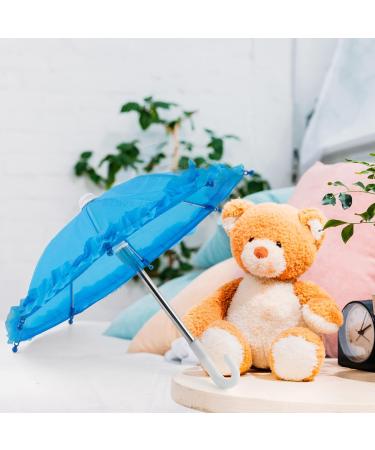 Azure Zone 5 Pack Colorful Mini Umbrella Cute Mini Sunny Rainy Umbrella for Decoration Photography Props Supplies - Buy Online on SooperMarket.com