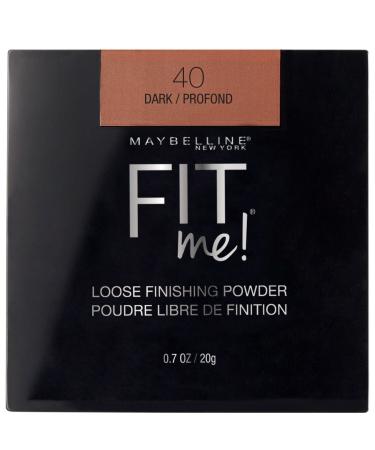 MAYBELLINE Fit Me! Loose Finishing Powder - Dark Brown 20 g (1 pack)