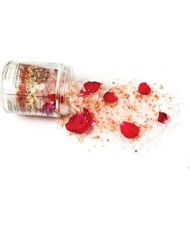 Hemlock Park Coconut Milk Bath Soak with Organic Botanicals and Mineral Salts - Scarlet Rose 8 oz - Buy Online on SooperMarket.com