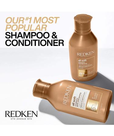 Redken All Soft Conditioner - Intense Softness for Dry/Brittle Hair - With Argan Oil - 10.1 Fl Oz - Buy Online on SooperMarket.com