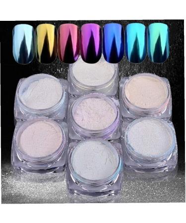 1pc Nail Powder Mirror Effect Powder Holographic Nail Powder Pearl Nail Pigment Nail Art Powder(1g Wine Red) - Buy Online on SooperMarket.com