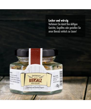 Brauerei Zw nitz Beer Salt - Gourmet Spice Mixture | Perfect Gift for Beer Lovers & Men | Ideal Grill Seasoning & Unique Beer Gift - Buy Online on SooperMarket.com