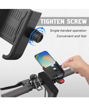 Honszex Castle for E-Scooter Handcuff Lock with Keys Waterproof Bag & Phone Holder | Electric Scooter & Bicycle Accessories - Buy Online on SooperMarket.com