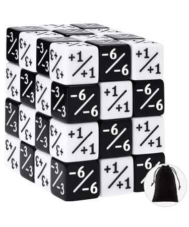 Dice Counters Token Dice Loyalty Dice D6 Dice Cube Compatible with MTG CCG Card Gaming Accessory