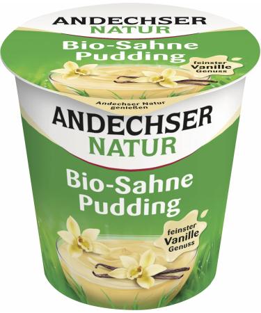 Andechser Natur Organic Pudding Vanilla 10% (6 x 150 gr)