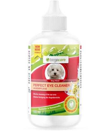 Bogacare Perfect Eye Cleaner - Cleaner for dogs - tear stain remover dog - Effectively tears stone & crust - without burning the eye ubo0467