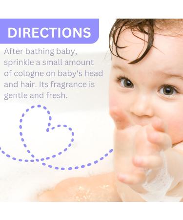 Para Mi Bebe 3 Baby Cologne 8.3 oz./250 ml (Violet) - Buy Online on SooperMarket.com