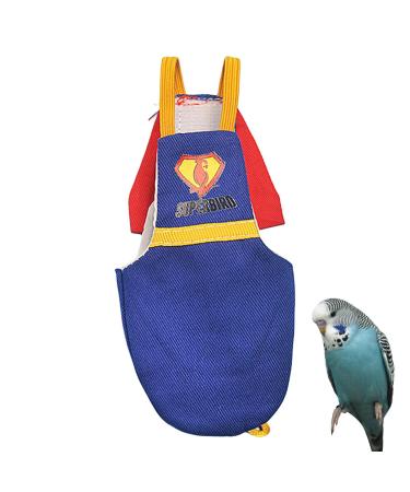 Bird Diaper Adjustable Parrot Flight Suits Leakproof Parrot Nappy Bird Flight Harness Suit Reusable Protective Parrot Nappy Clothes Fit Different Types of Parrots