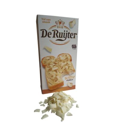 De Ruijter White Chocolate Flakes - 300g
