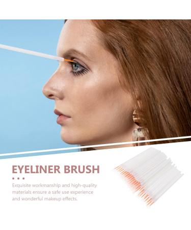 FOMIYES Liquid Eyeliner - 100 Pcs Nylon Fiber Applicators | Safe Eye Makeup Tools for Perfect Eyeliners - Buy Online on SooperMarket.com