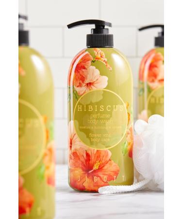 Hibiscus Perfume Body Wash 25.3 FL OZ | Luxurious Moisturizing Cleanser - International Shipping Available - Buy Online on SooperMarket.com