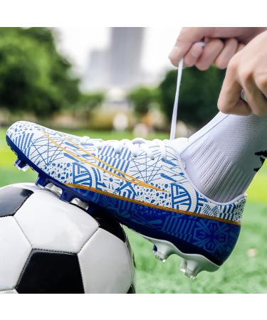 CSGKAG Men's Soccer Training Shoes - Professional Stollen Spikes for Artificial Turf - Outdoor Football Shoes Size 45 EU - Premium Performance - Buy Online on SooperMarket.com