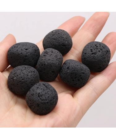 Bulk Natural Black Volcanic Lava Stone Ornaments Polished Rough Rock Reiki Crystals and Stones Home Decor Sodalite 5PC Stone Collection - Buy Online on SooperMarket.com