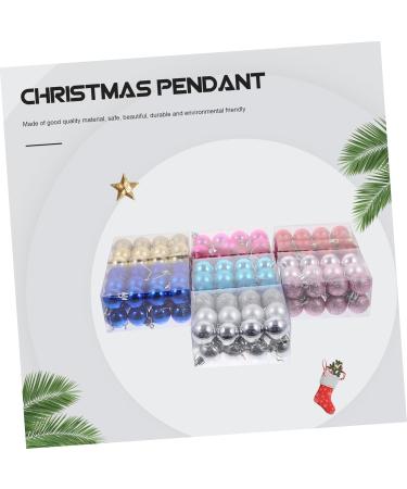 OFFSCH 7 Boxes Christmas Tree Pendant Ornament Outdoor Decoration Christmas Pendant Tree Decoration Hanging - Buy Online on SooperMarket.com
