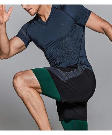 TSLA Men's Tactical Cool Dry Compression Shirt - Charcoal, Large - Buy Online on SooperMarket.com