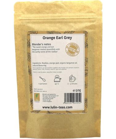 LuLin Teas Orange Earl Grey Loose Tea 50 g Loose Tea 50 g - Buy Online on SooperMarket.com