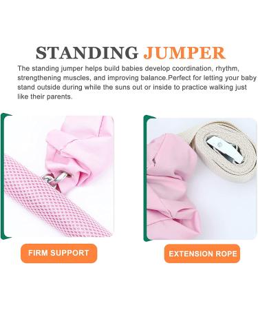 Kisangel Pink Baby Jumper Exerciser - Infants & Toddlers Doorway Swing - Buy Online on SooperMarket.com