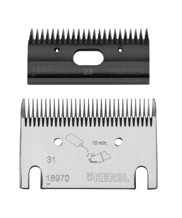 Kerbl 18962 Shearing blade set Kerbl Premium cattle / horse 31/23 teeth