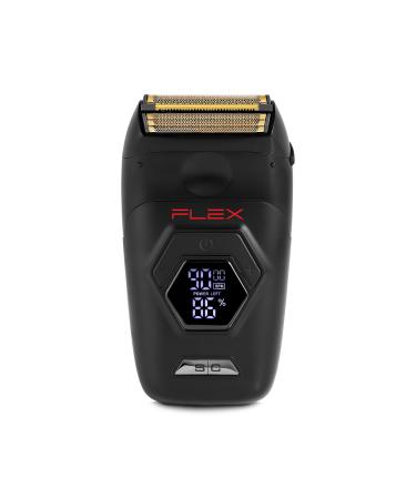 StyleCraft Flex Foil Shaver Professional Super-Torque Motor Digital LCD Display with Micro-Trimmer Blade Black